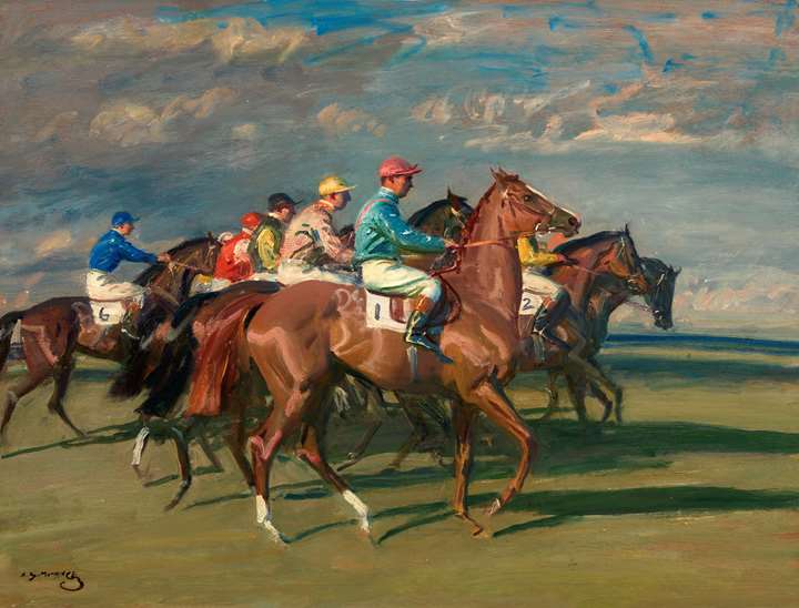 Lord Astor’s High Stakes with Sir Gordon Richards Up at Newmarket